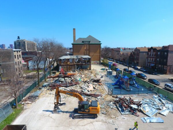 Progress on a KLF School Demolition